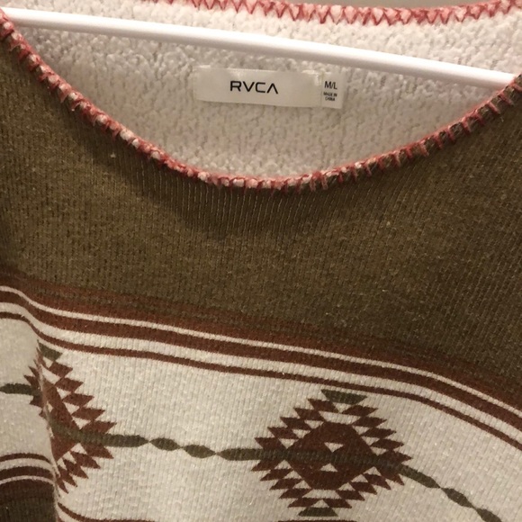 RVCA boho pattern sweater - Picture 2 of 6